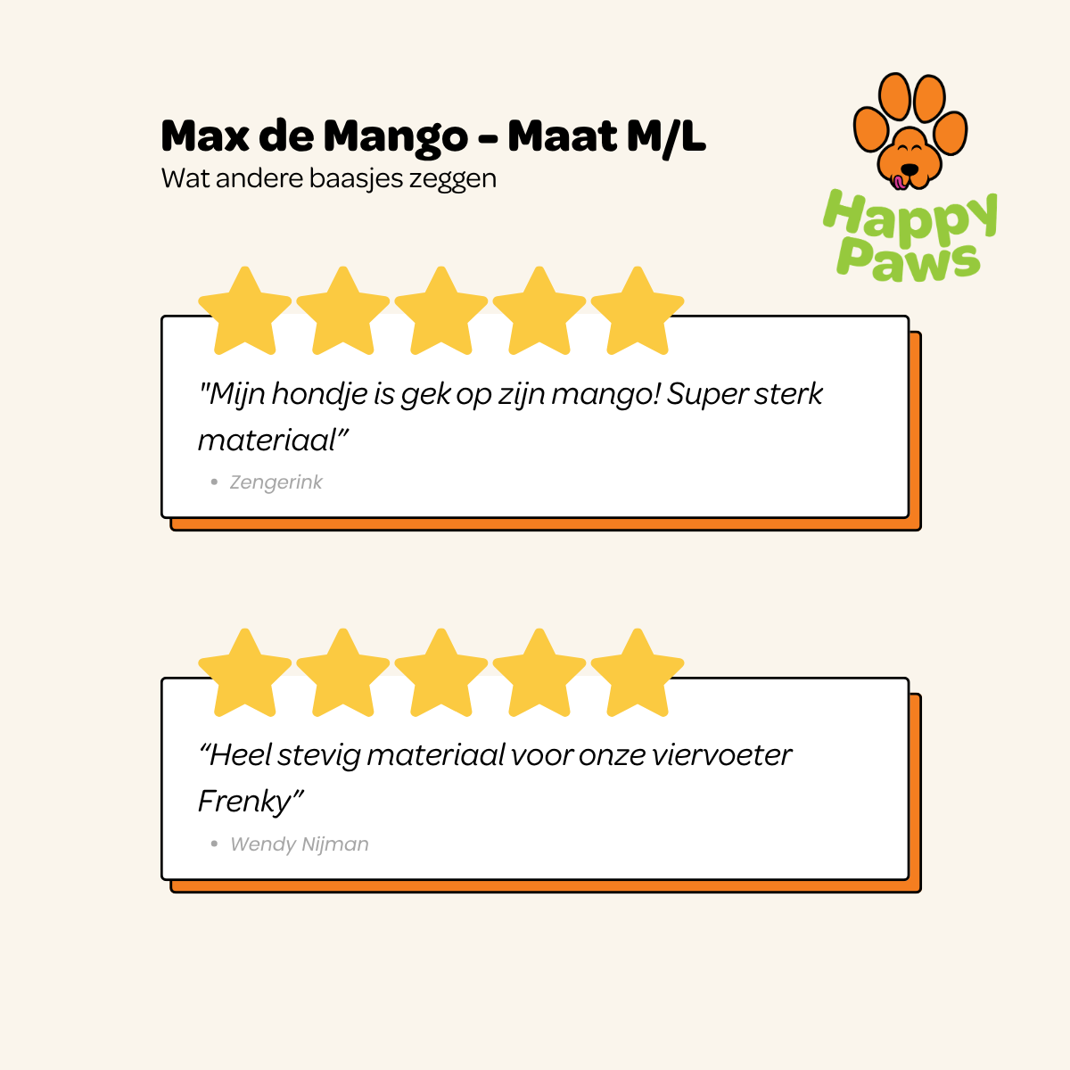 Max de Mango - Maat M/L
