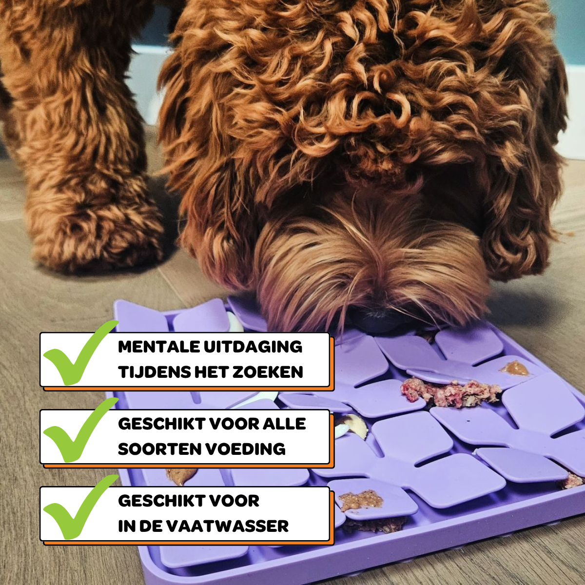 Snuffelmat Blaadjes