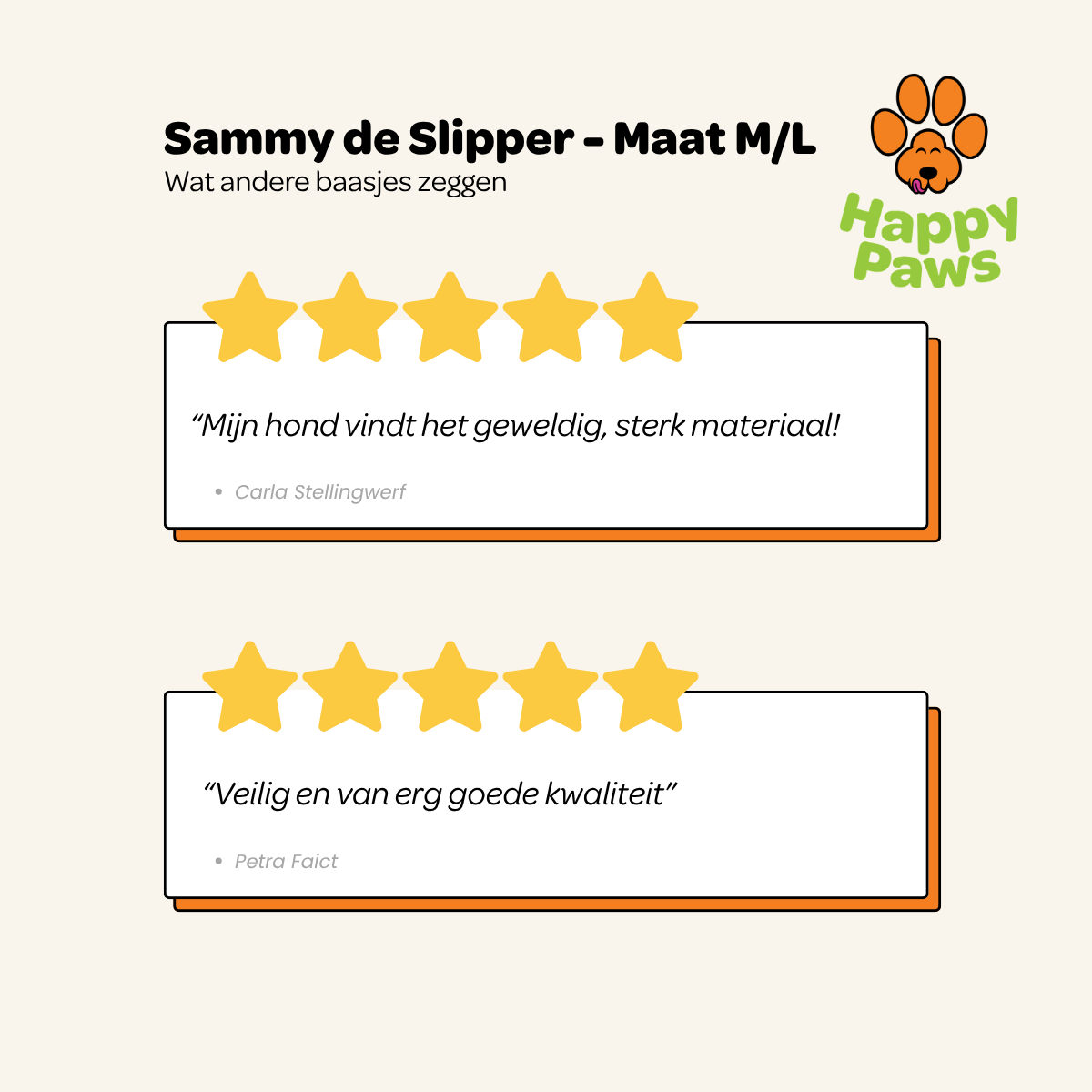 Sammy de Slipper - Maat M/L