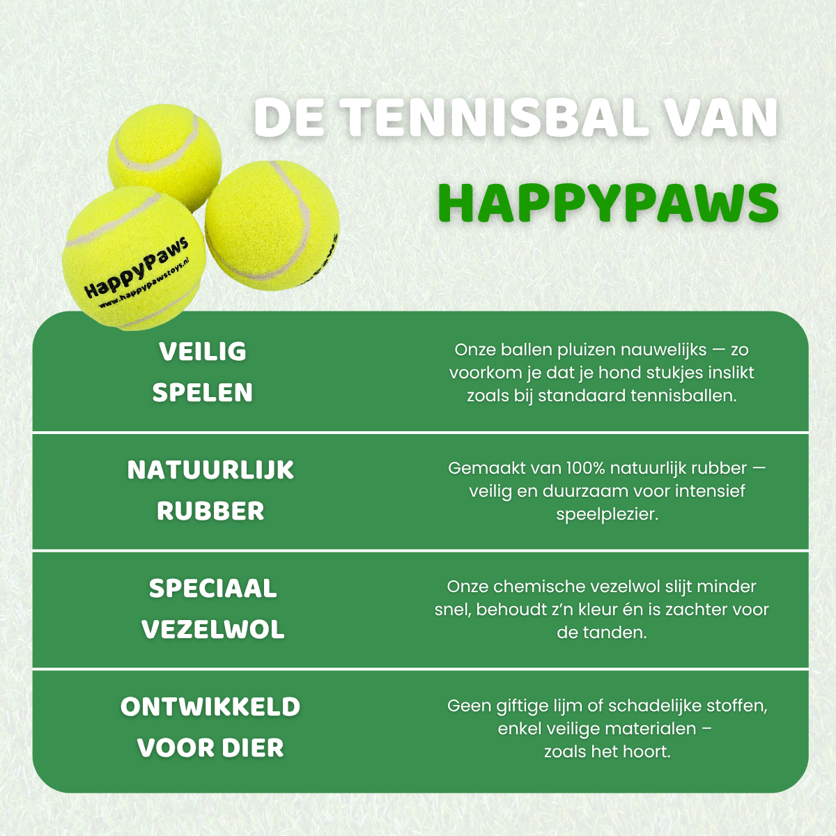 Honden Tennisballen