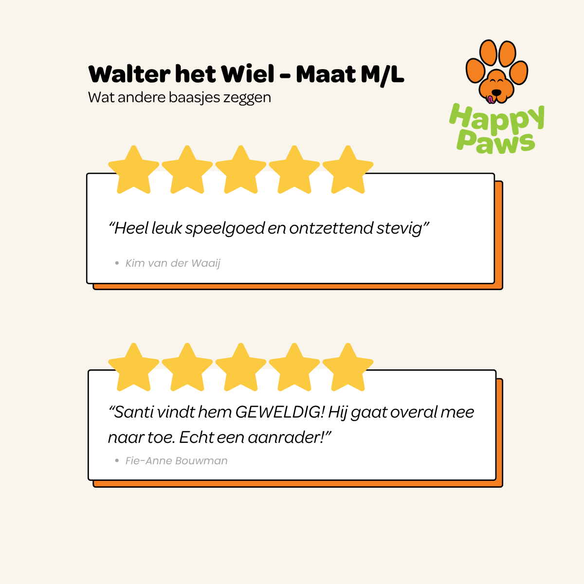 Walter het Wiel - Maat M/L
