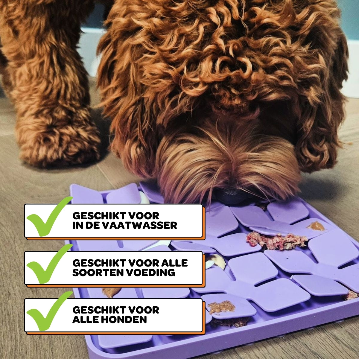 Snuffelmat Blaadjes