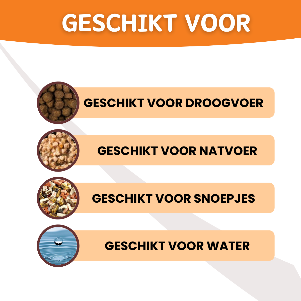Anti-schrokbak met enkel regenboogdesign in grijze kleur, ontworpen voor langzamer eten door honden, Geschikt voor alle honden, Makkelijk te Reinigen, HappyPaws, Flexibel en Oersterk Materiaal, Natuurlijk Rubber, Geschikt voor Droogvoer, Geschikt voor Natvoer, Geschikt voor Snoepjes, Geschikt voor Water